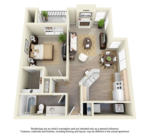 Bentley Place at Willow Bend offers  spacious 1, 2 & 3 Bedroom Apartments in Plano, TX! This is out 2 bedroom floor plan option!